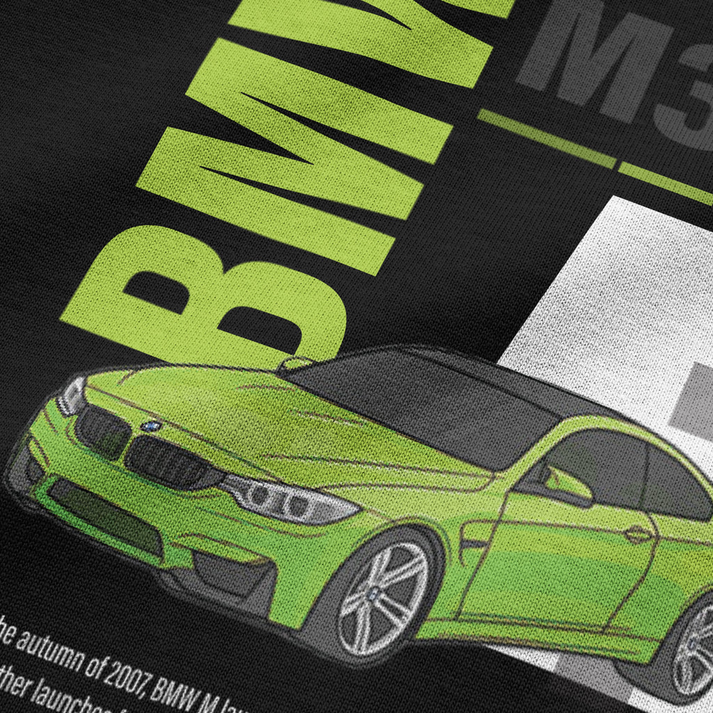BMW M3 Black Oversized T-shirt
