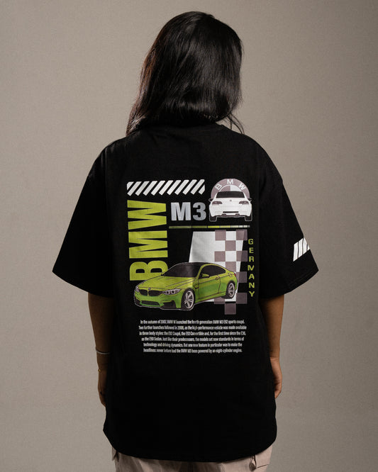 BMW M3 Black Oversized T-shirt