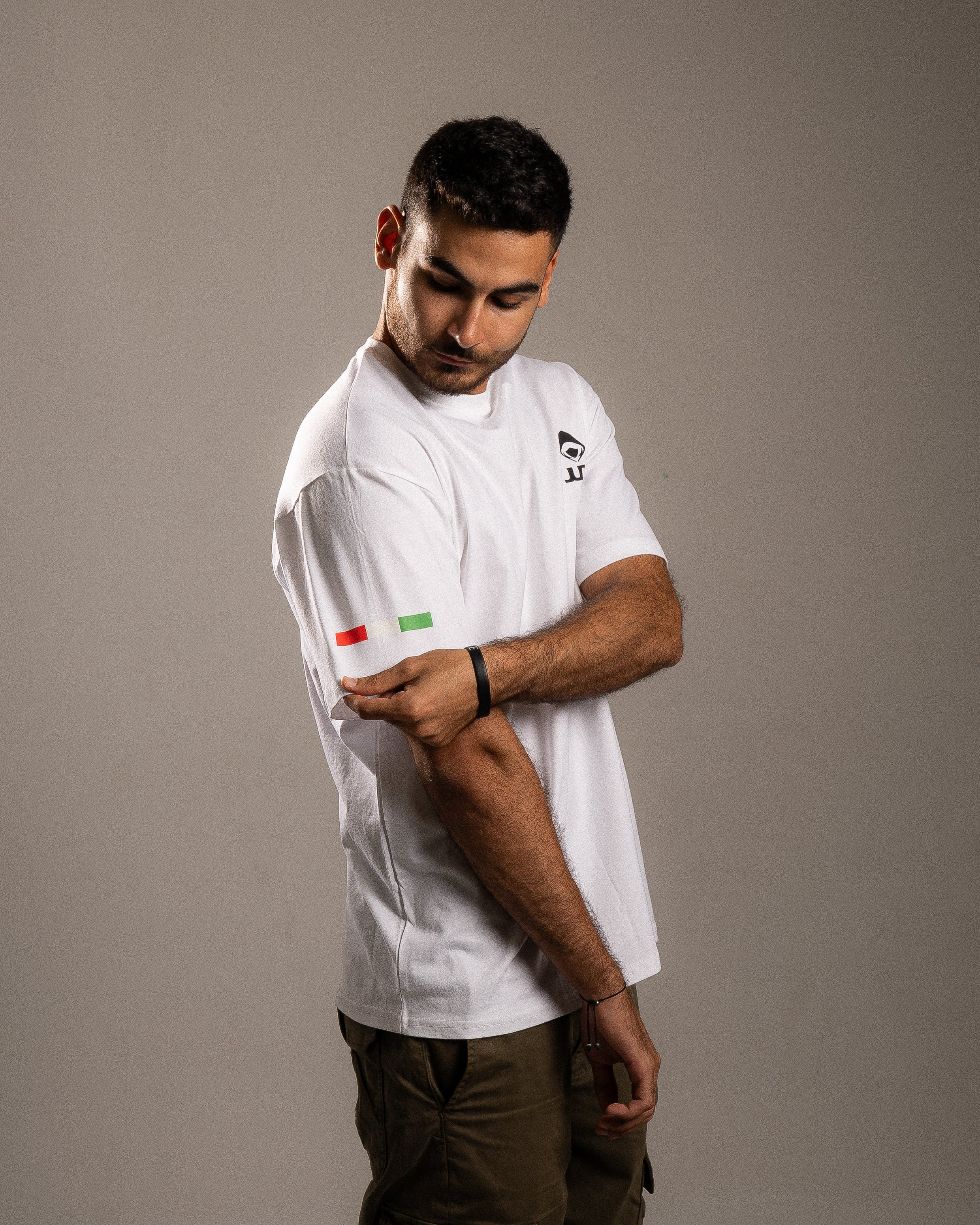 Ferrari 488 White Oversized T-shirt