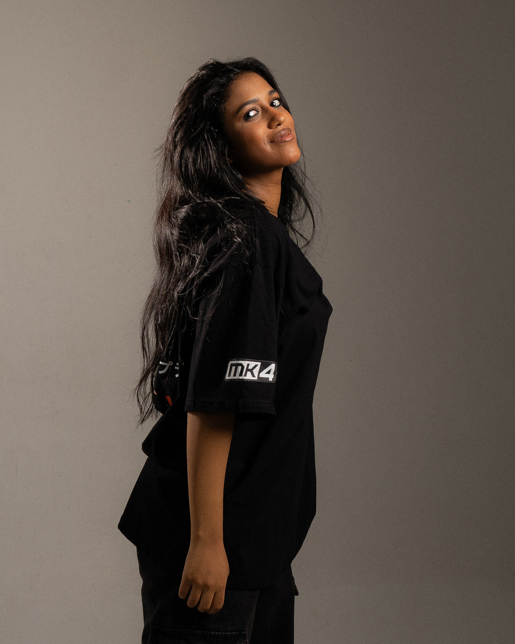 Toyota Supra Black Oversized T-shirt