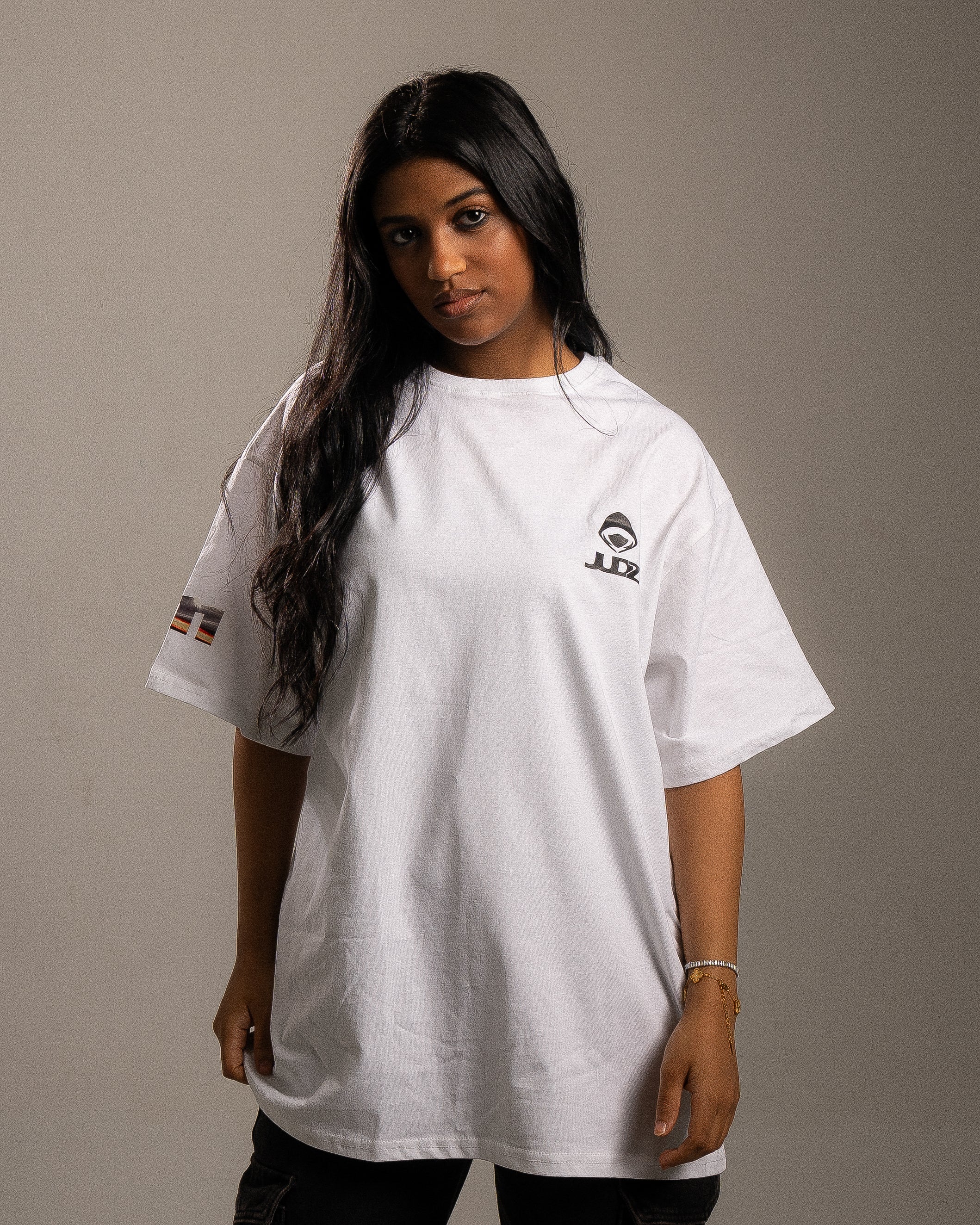 Porsche 911 White Oversized T-shirt
