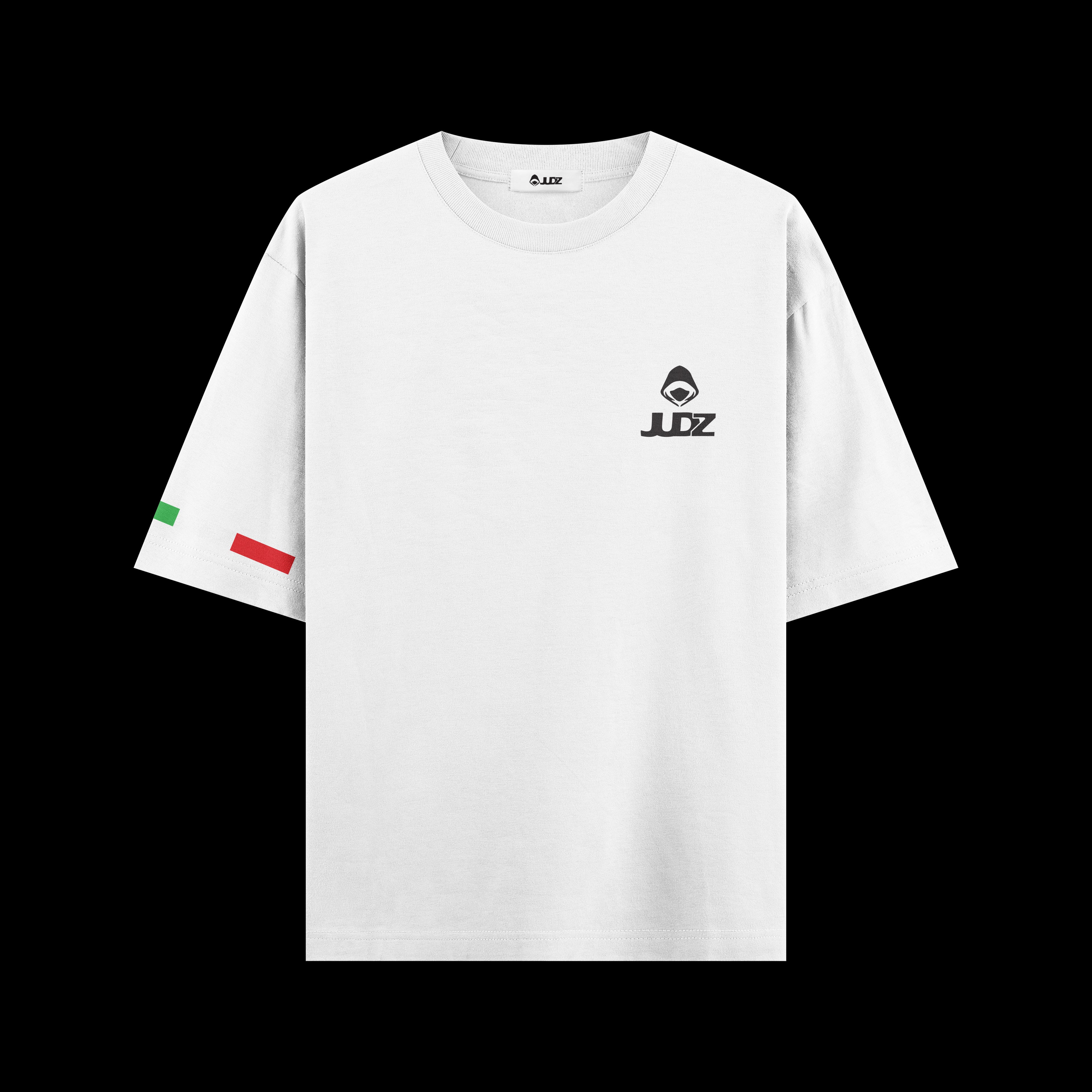 Ferrari 488 White Oversized T-shirt